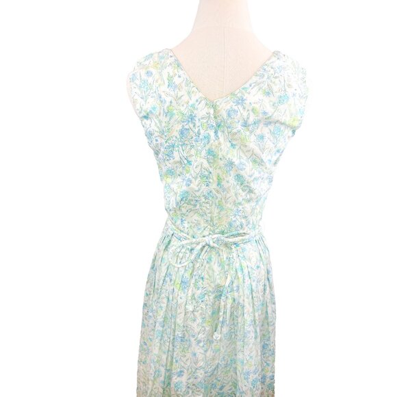 Vintage 60's Colony Classics Floral Tie Waist Dress - Picture 5 of 10